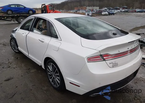 2019 Lincoln Mkz Reserve I from USA, damaged, VIN 3LN6L5D98KR634369